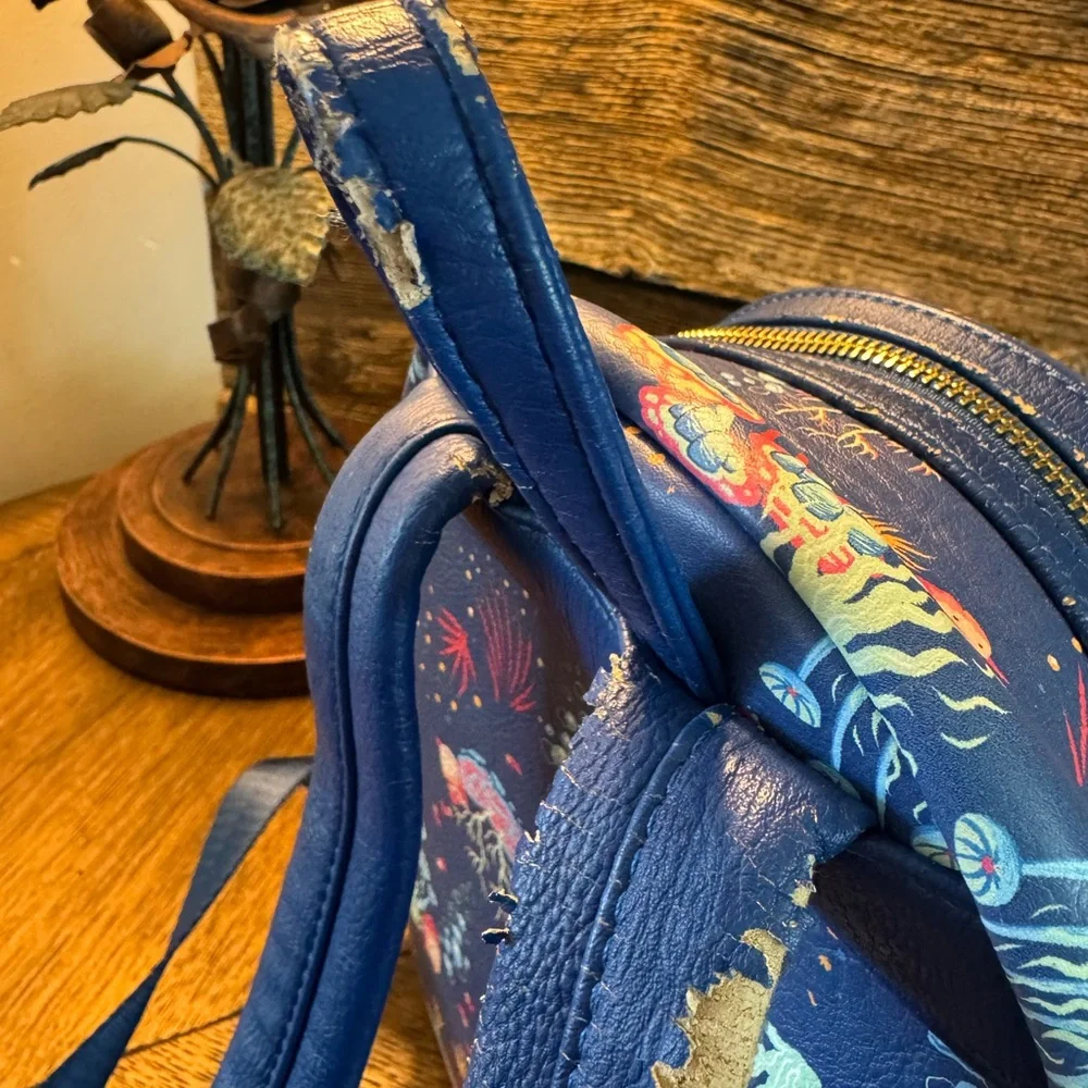 Loungefly Studio Ghibli Ponyo Mini Backpack (Wear on Straps Bag)‎ See Photos